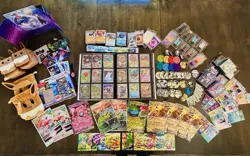 Pokemon Card And Collectibles Lot - Near mint SIR/EX/Full Art Binder + More - Image 1