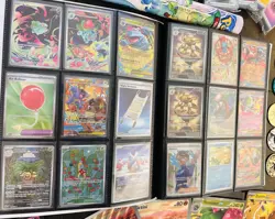Pokemon Card And Collectibles Lot - Near mint SIR/EX/Full Art Binder + More - Image 2