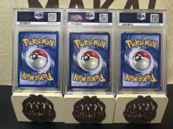 1999 Pokemon Charizard Holo PSA 4 , Blastoise Holo PSA 4 & Venusaur Holo PSA 5 - Image 2