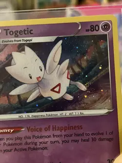 Pokemon TCG Togetic Sword & Shield SWSH276 Cosmos Holo Promo NM Swirl - Image 1