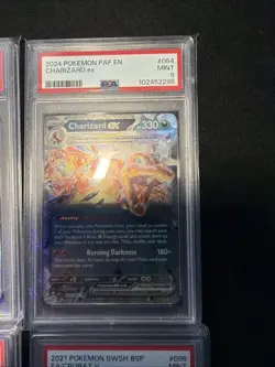 8 Pokemon Slab Graded Lot Pikachu Charizard Zapdos Crobat Hoothoot PSA 10 PSA 9 - Image 5