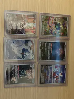 Pokemon Mega Evolution Illustration Rare Lot(6) Near Mint Pack Fresh - Image 1