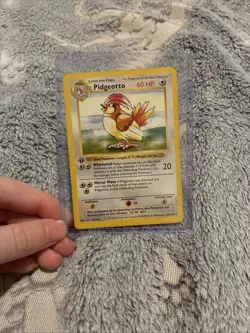 Pokemon TCG - Pidgeotto 022/102 Base Set - First Edition - PSA 7 - Image 1