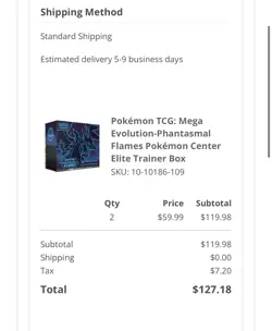 Phantasmal Flames: Pokemon Center ETB - PREORDER - (SHIPS AFTER 11/14) - Image 4