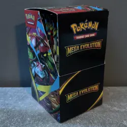 Pokemon TCG: Mega Evolution Half Booster Box-New (Unsealed) All Packs Sealed - Image 1