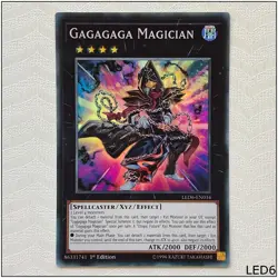Gagagaga Magician - LED6-EN034 - Super Rare 1st Edition Yugioh - Image 1