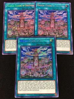 Yugioh Magical Citadel of Endymion DASA-EN055 SECRET x3 (NM) - Image 1