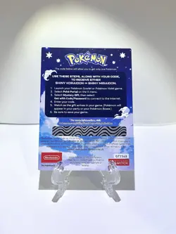 Shiny Koraidon Shiny Miraidon GameStop Code Card NOT SCRATCHED UNUSED NM - Image 2