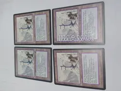 Magic the Gathering Alliances Kjeldoran Outpost 4 Card Set Warehouse Unused - Image 1