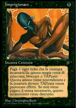 MTG Imprison Up to 1 Italian Card LEG Collectible Card Game Used - Image 1