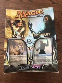 Duel Decks Elspeth vs Tezzeret Magic The Gathering Collectible Card Game Used - Image 1