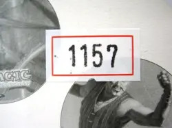 MTG Magic the Gathering Dragon Sticker Rare Not for Sale 2001 Card collectible - Image 3