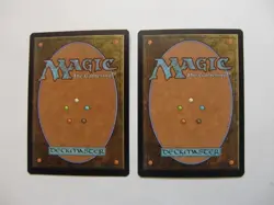 Pernicious Deed Foil Japanese MTG Card Set of Two Used - Image 2