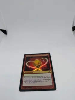 Magic Thorn Manabarbs Foil 10th Edition Red Card Magic The Gathering - Image 1