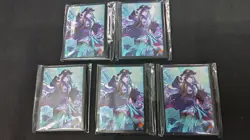 MTG Ghost Sailor Sleeves 20 Pack Set of 5 Fujichoco Art Collectible Badge - Image 2