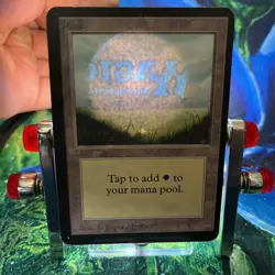 Vintage MTG Alpha Plains Basic Land Rare Collectible Used - Image 5