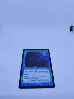 MTG Big Jellyfish Man o War Foil Arena Blue C Used - Image 1