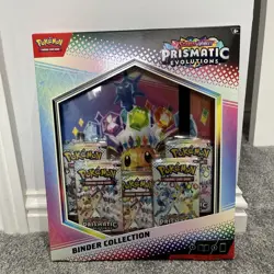 Pokemon TCG Prismatic Evolutions Binder Collection - Image 1