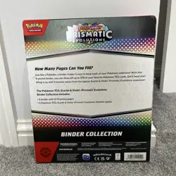 Pokemon TCG Prismatic Evolutions Binder Collection - Image 2