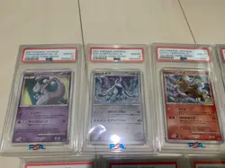 PSA 10 & 9 Mew Mewtwo Pokemon 10th Movie Promo Complete Sequential Set Japanese - Image 2