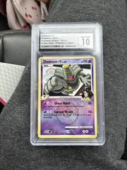 2009 Supreme Victors Dusknoir FB Crosshatch Holo #26 CGC 10/PSA 10 Pokemon - Image 1
