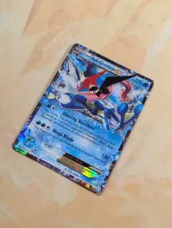 Pokemon TCG Ash-Greninja EX XY Black Star Promo XY133 Holo Card TCG Regular Size - Image 3