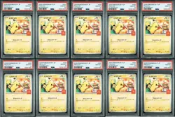 PSA 10 PIKACHU PROMO 020 McDONALD'S 2025 Pokemon card Set of 10 Japanese - Image 1