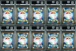 PSA 10 PIKACHU PROMO 020 McDONALD'S 2025 Pokemon card Set of 10 Japanese - Image 2