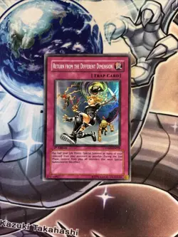 (65) Yugioh Return From The Different Dimension DPKB-EN038 Super Rare 1st VLP - Image 1