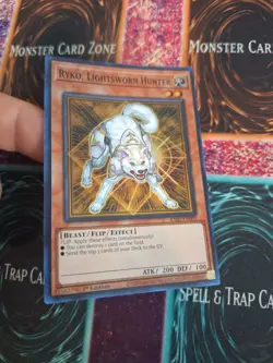 Yugioh Ryko, Lightsworn Hunter RA02-EN003 Super Rare 1st Edition Near Mint - Image 2