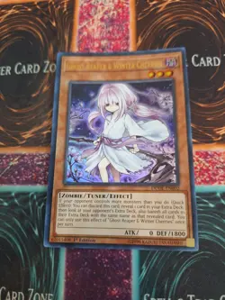 Yugioh Ghost Reaper & Winter Cherries DUDE-EN002 Ultra Rare 1st Edition NM - Image 1