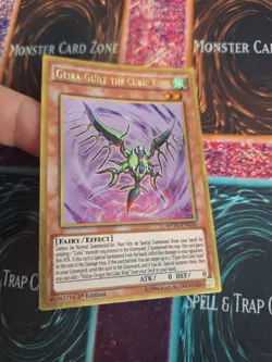 Yugioh Geira Guile the Cubic King MVP1-ENG36 Gold Rare 1st Edition Near Mint - Image 2