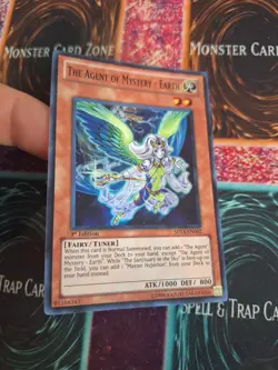 Yugioh The Agent of Mystery - Earth SDLS-EN002 Super Rare 1st Edition Near Mint - Image 2