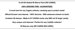 Official Yu-Gi-Oh SEALED Card Sleeves Pack 1st Limited Edition YuGiOh Gift Set - Image 2