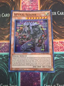 Yugioh SPYRAL Sleeper MACR-EN086 Super Rare 1st Edition Near Mint - Image 1