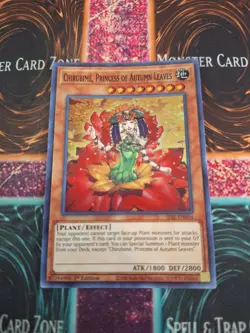 Yugioh Chirubime, Princess of Autumn Leaves SESL-EN054 Super Rare 1st Edition NM - Image 1
