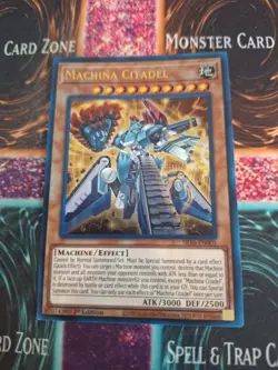 Yugioh Machina Citadel SR10-EN001 Ultra Rare 1st Edition Near Mint - Image 1