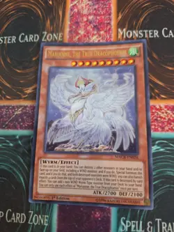 Yugioh Mariamne, The True Dracophoenix MACR-EN026 Ultra Rare 1st Edition NM - Image 1