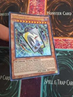 Yugioh Flower Cardian Willow with Calligrapher DRL3-EN037 Ultra 1st Edition NM - Image 2