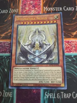 Yugioh Dogmatika Nexus MP21-EN106 Ultra Rare 1st Edition Near Mint - Image 1