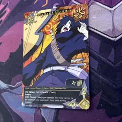 Naruto TCG CCG Madara Uchiha Card Super Rare English Near Mint Set 26 Foil Rare - Image 3