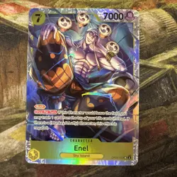 Enel OP05-100 SR Card - English ENG - One Piece Awakening of the New Era - Image 1