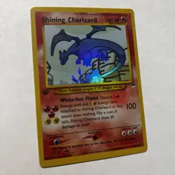 Shining Charizard First Edition Holo Neo Destiny 107/105 Replica/Display Card - Image 2