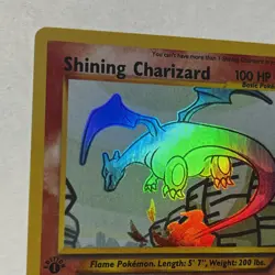 Shining Charizard First Edition Holo Neo Destiny 107/105 Replica/Display Card - Image 3