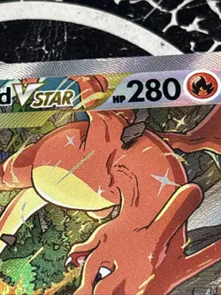 Pokemon Charizard VSTAR SWSH262 SWSH: Sword & Shield Promo Cards Holo Damaged - Image 4