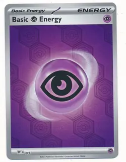 D435770 Pokemon Card Basic Psychic Energy #5 Holo - Image 1