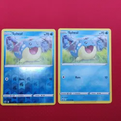 037/198 Spheal Reverse Holo Chilling Reign Pokemon TCG Cards Bundle Sword Shield - Image 1