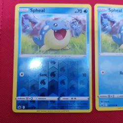 037/198 Spheal Reverse Holo Chilling Reign Pokemon TCG Cards Bundle Sword Shield - Image 2