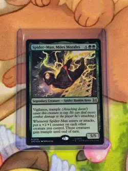 Spider-Man Miles Morales - Marvel Spider-Man (SPE) #18 NM Foil MTG Card - Image 1