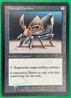 MTG - FOIL Jhoira’s Toolbox - Urza’s Legacy - Lightly Played - MAGIC CARD - Image 1